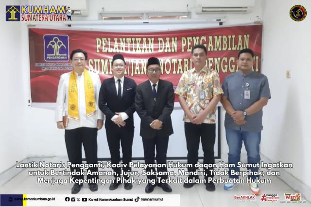 Kanwil Kemenkumham Sumatera Utara Gelar Exit Meeting Pemeriksaan Laporan Keuangan TA 2023 3