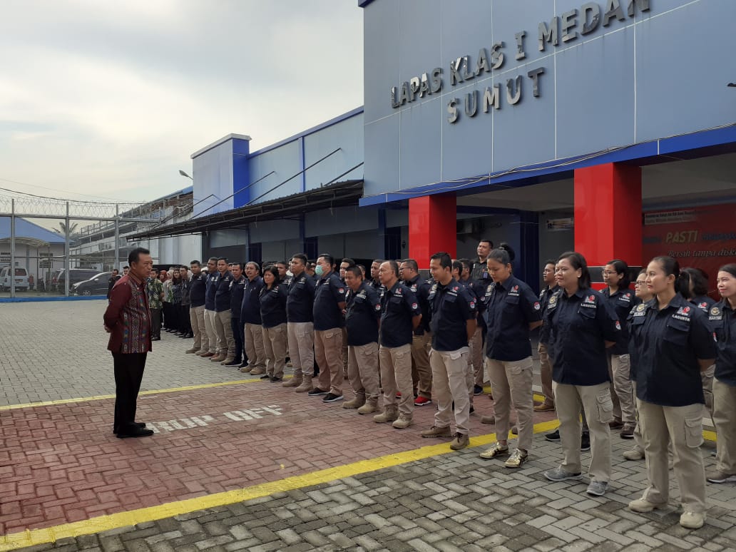 Kakanwil Ikut Tes Urine Di Lapas Kelas 1 Medan 9