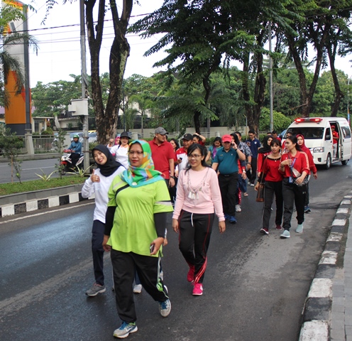 Kemenkumham Sumut Gelar Jalan Santai Sehat 8