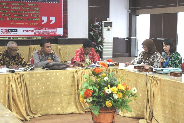 Rapat Koordinasi Yankomas Kanwil Kemenkumham Sumut