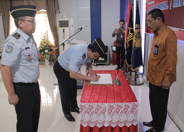 Sertijab Kakanim Kelas I Khusus Medan