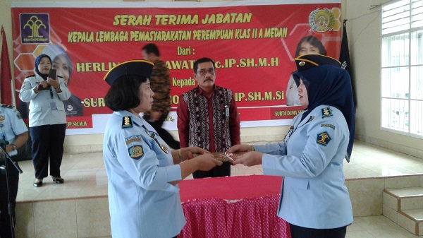 Sertijab Kalapas Wanita Mdn3