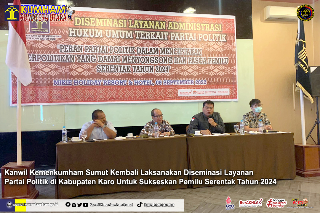 diseminasi partai politik karo1