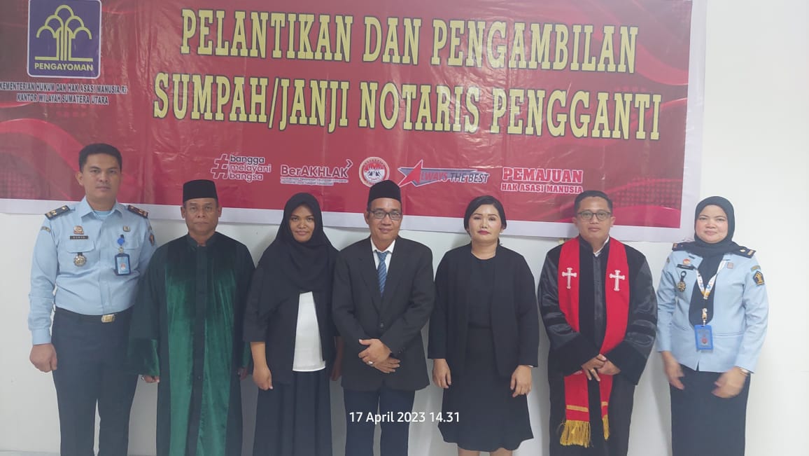 pelantikan notaris pengganti april7