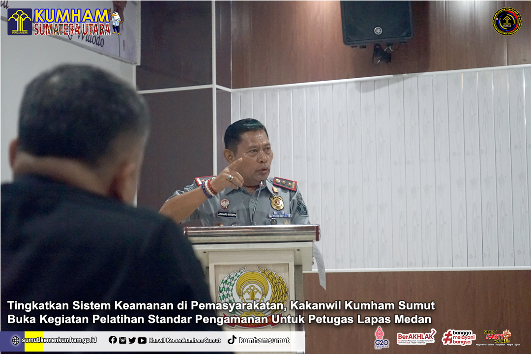 pelatihan pengamanan lapas medan feb24 1