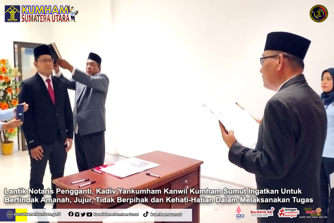 kadiv yankum lantik notaris pengganti1