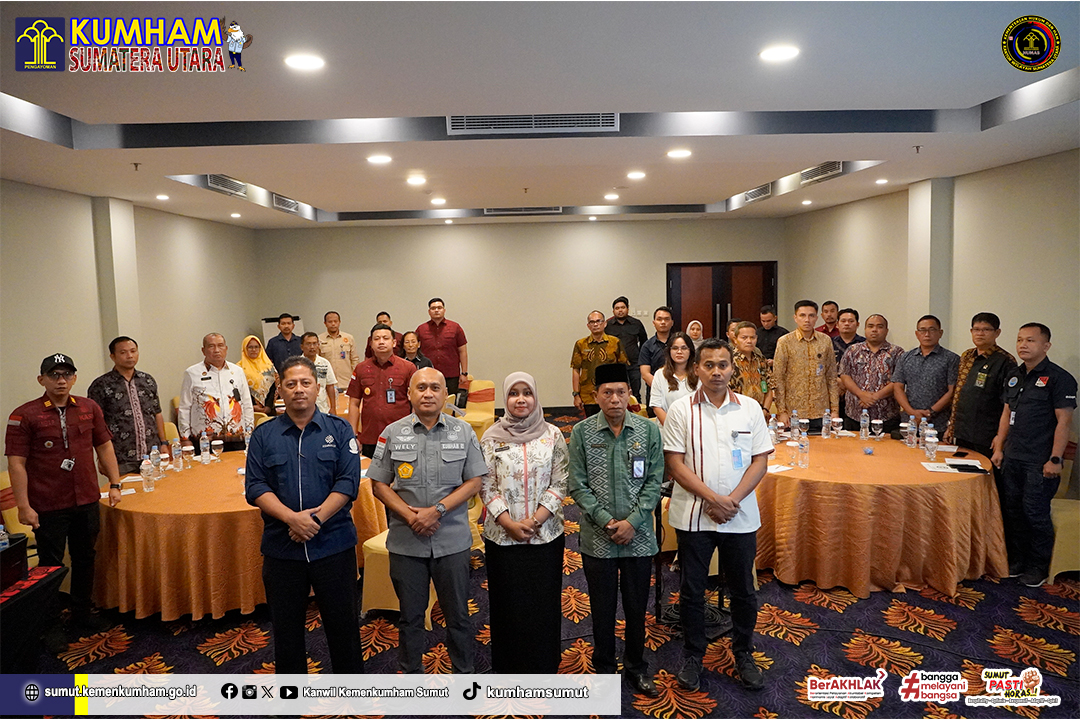 Kadiv Keimigrasian Kanwil Kemenkumham Sumut Hadiri Rapat Tim Pengawasan Orang Asing (Tim Pora) Kabupaten Deli Serdang Tahun 2024