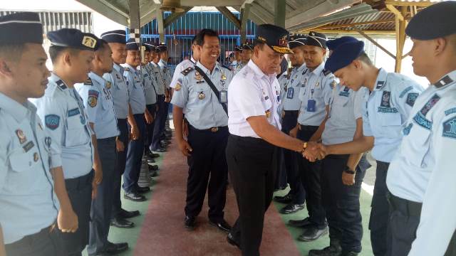 Kakanwil Kunjungi Cabang Rumah Tahanan Negara Labuhan Bilik3