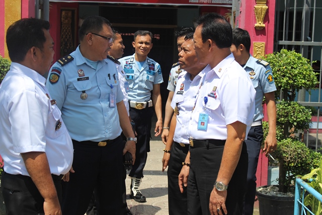 Kakanwil Sidak Ke Lapas dan Rutan Kelas I Medan9