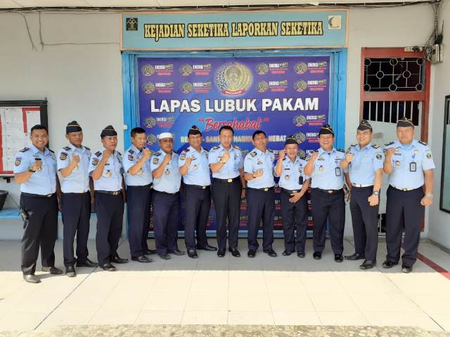 Kakanwil Sidak Ke Rutan Labuhan Deli Dan Lapas Lubuk Pakam9