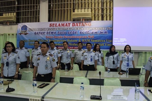 Kakanwil Tandatangani MoU Dengan Universitas HKBP Nommensen Medan7