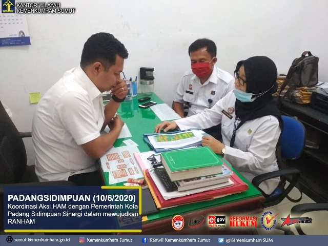 Koordinasi Aksi HAM dengan Pemerintah Kota Padang Sidimpuan1