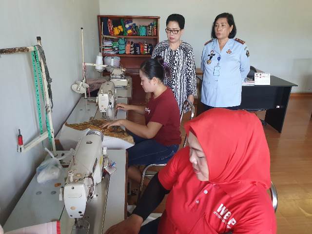 Kunjungan Penasehat DWPP Kanwil Kemenkumham Sumut ke LapasRutan Perempuan Medan4