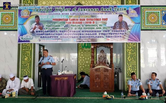 Maulid Nabi di Lapas Tanjung Gusta3