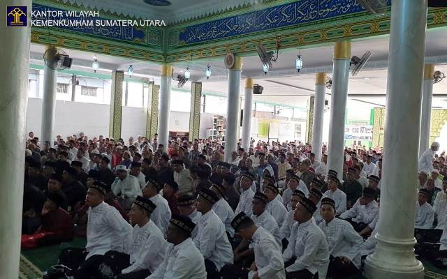 Maulid Nabi di Lapas Tanjung Gusta4