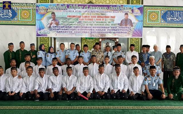 Maulid Nabi di Lapas Tanjung Gusta5