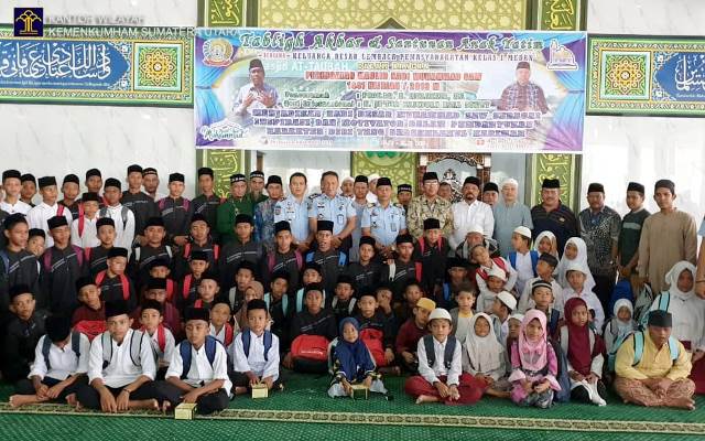 Maulid Nabi di Lapas Tanjung Gusta6