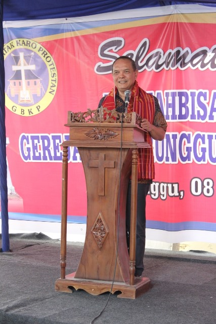 Pentahbisan dan Peresmian Gereja GBKP Runggun Perumnas Simalingkar