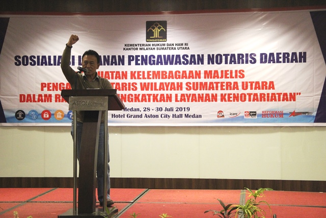 Penutupan Sosialisasi Terkait Penguatan Kelembagaan Majelis Pengawas Notaris