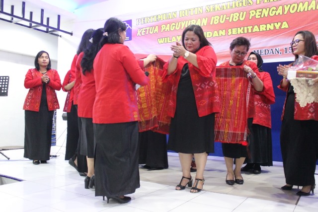 Pertemuan Rutin Sekaligus Perpisahan Ketua Paguyuban Ibu Ibu Pengayoman Medan Sekitarnya5