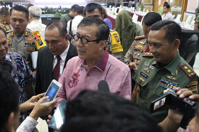 Rapat Koordinasi Bidang Keamanan Panitia Sail Nias 20198