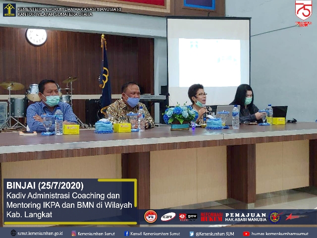 ZZKadiv Administrasi Coaching dan Mentoring IKPA dan BMN di Wilayah Kab. Langkat