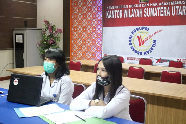 ZZPenyelenggaraan Program Pembinaan Hukum Nasional Melalui Teleconference2