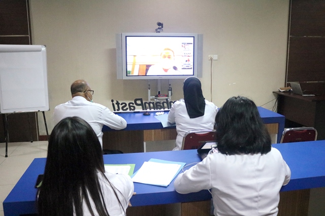 ZZPenyelenggaraan Program Pembinaan Hukum Nasional Melalui Teleconference3