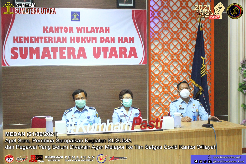 ZZZAgar Melapor Ke Tim Satgas Covid Kantor Wilayah