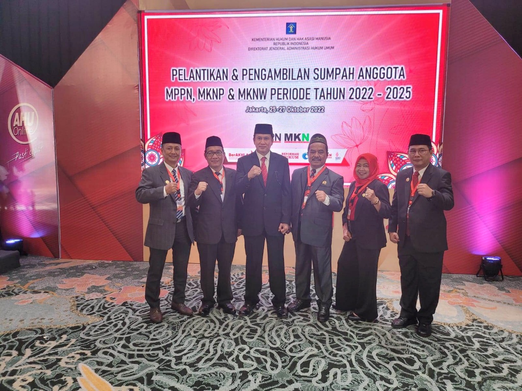 ZZZDilantik Menkumham Jadi Anggota Majelis Kehormatan Notaris Wilayah4