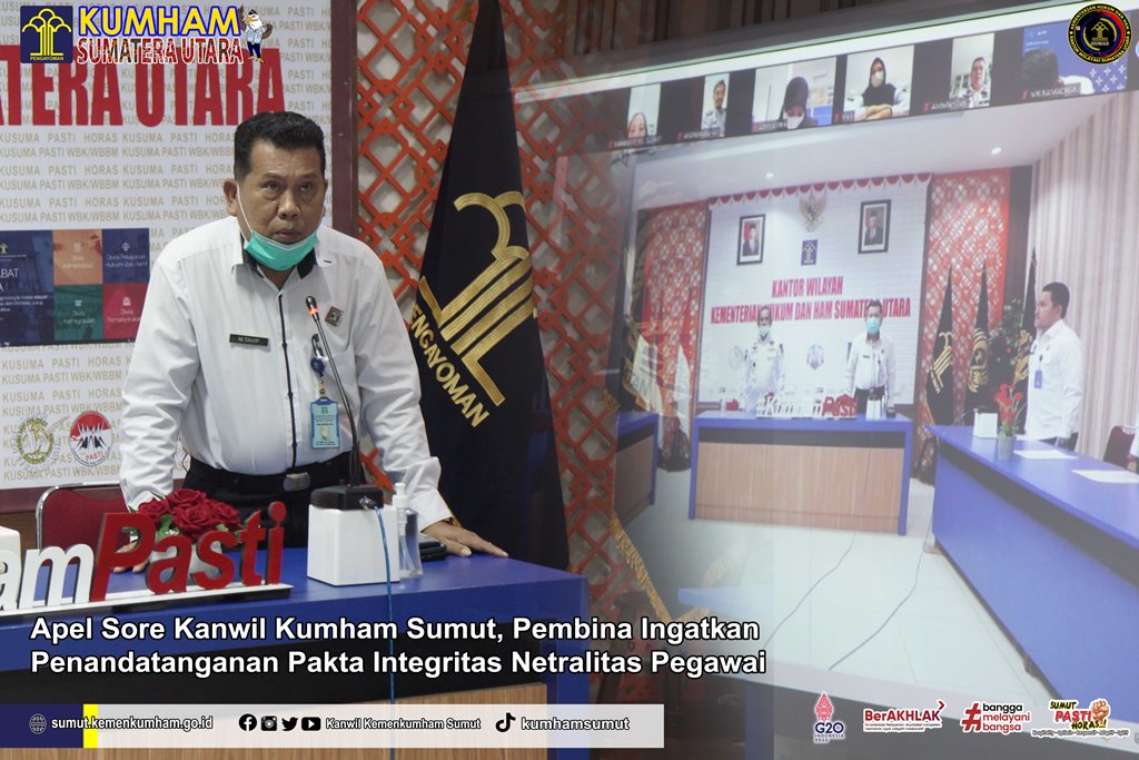 ZZZIngatkan Penandatanganan Pakta Integritas Netralitas Pegawai