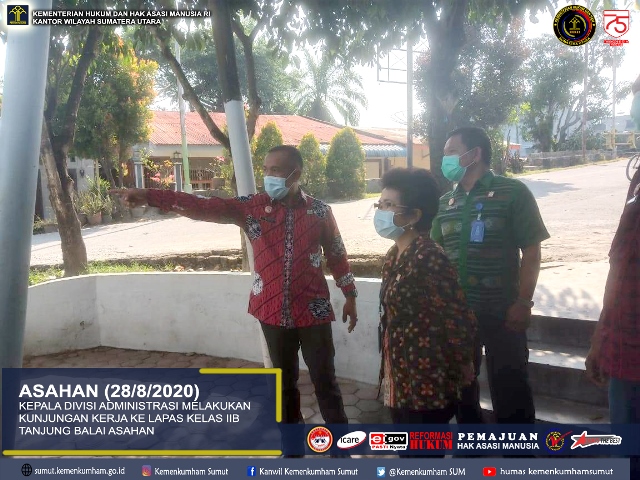 ZZZKEPALA DIVISI ADMINISTRASI MELAKUKAN KUNJUNGAN KERJA KE LAPAS KELAS IIB TANJUNG BALAI ASAHAN