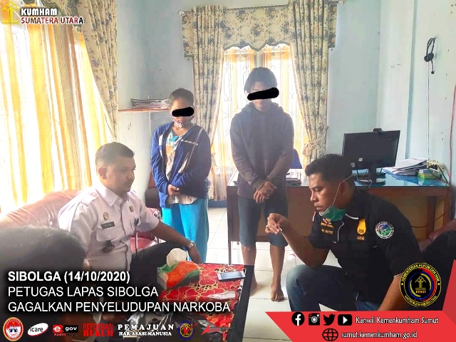 ZZZPETUGAS LAPAS SIBOLGA GAGALKAN PENYELUDUPAN NARKOBA