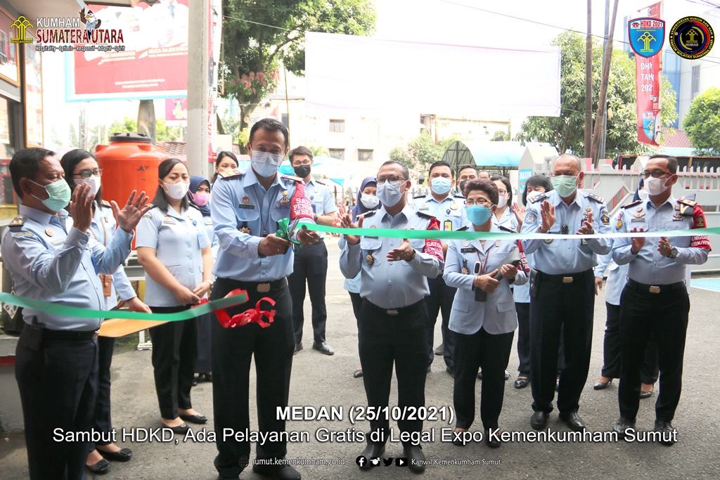 ZZZPelayanan Gratis di Legal Expo Kemenkumham Sumut