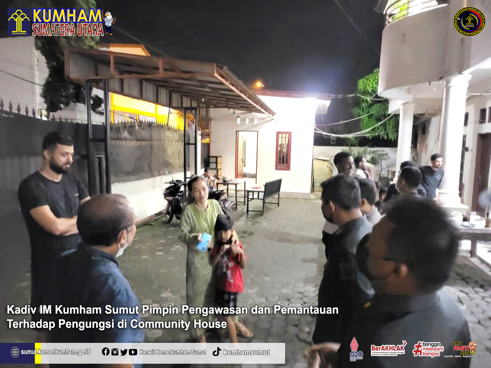 ZZZPemantauan Terhadap Pengungsi di Community House