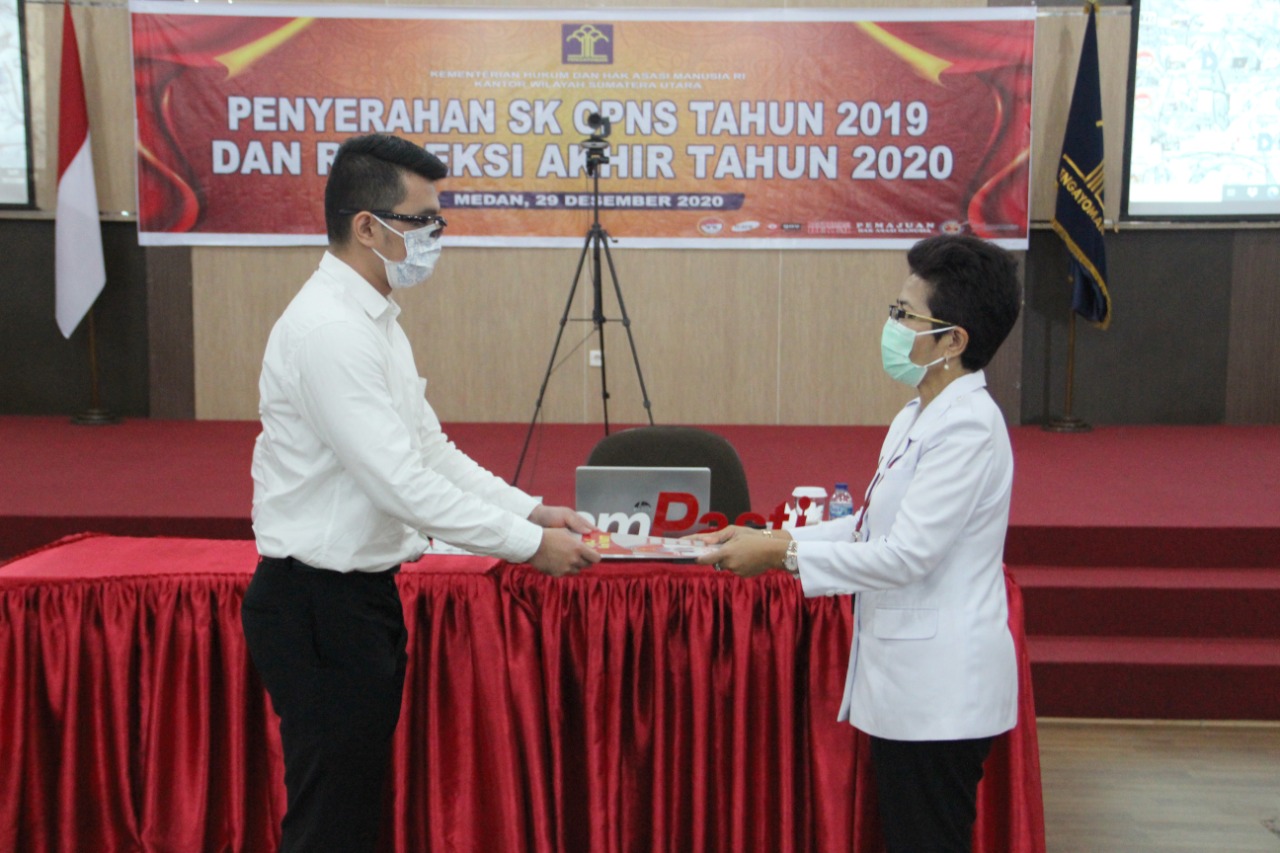 ZZZPenyerahan SK CPNS Tahun 2019 dan Refleksi Akhir Tahun 20203