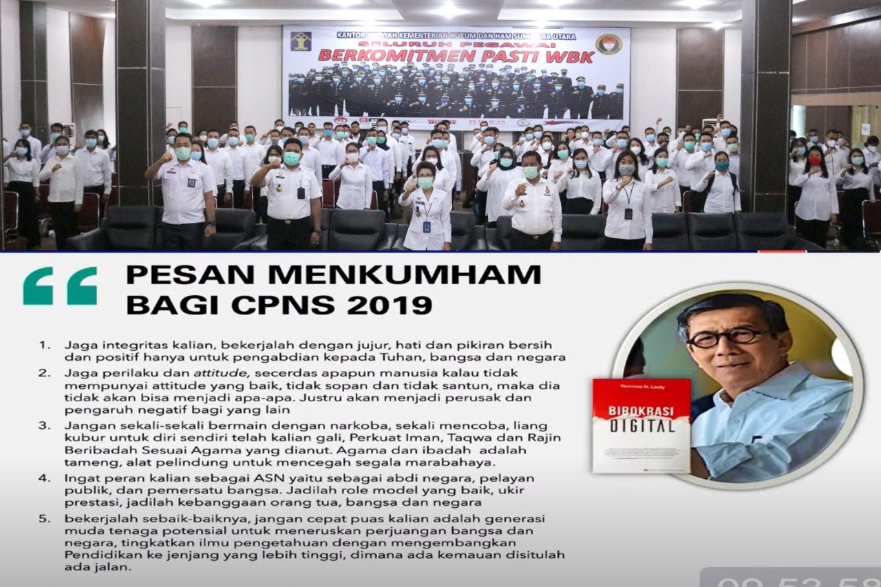 ZZZPenyerahan SK CPNS Tahun 2019 dan Refleksi Akhir Tahun 20204