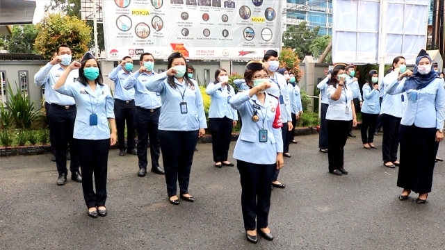 ZZZPimpin Apel Pagi Kakanwil Kembali Sampaikan Komitmen Raih WBK10