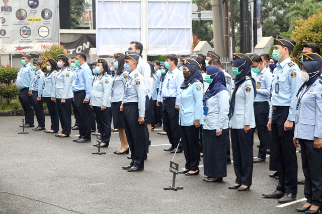 ZZZPimpin Apel Pagi Kakanwil Kembali Sampaikan Komitmen Raih WBK5