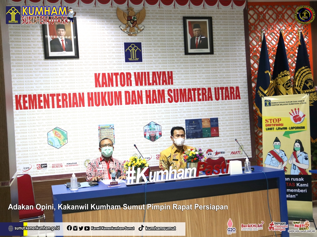 ZZZSumut Pimpin Rapat Persiapan