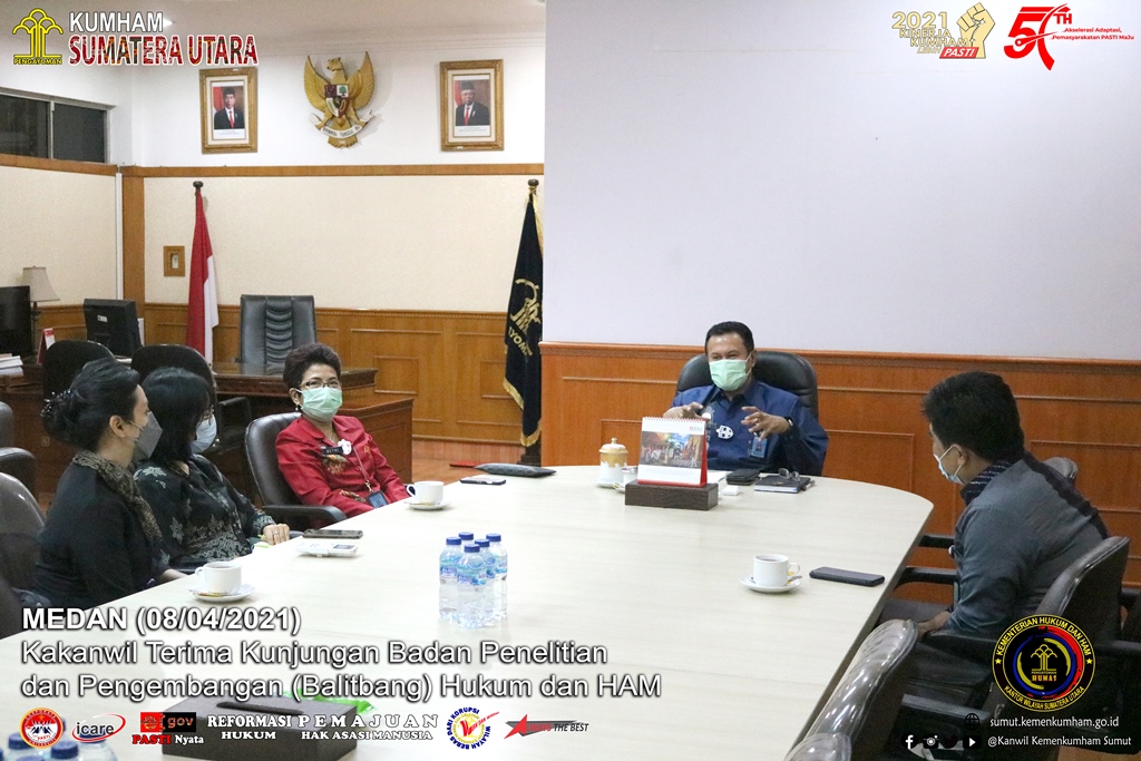 ZZZTerima Kunjungan Badan Penelitian dan Pengembangan Hukum dan HAM