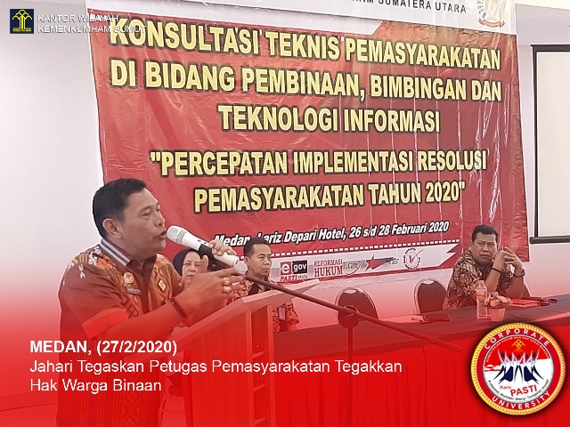 zJahari Tegaskan Petugas Pemasyarakatan Tegakkan Hak Warga Binaan