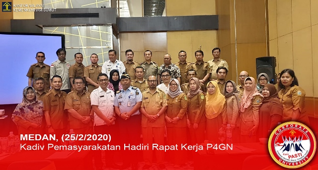 zKadiv Pemasyarakatan Hadiri Rapat Kerja P4GN