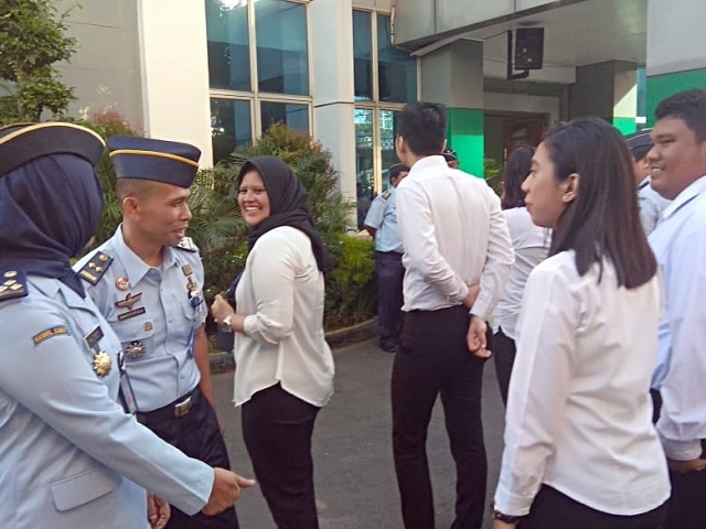 zKadiv Pemasyarakatan Pimpin Pemeriksaan Rutin Kelengkapan Atribut10