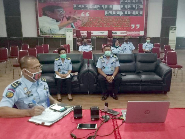 zPasca Pengeluaran dan Pembebasan Narapidana Dan Anak Melalui Teleconference2