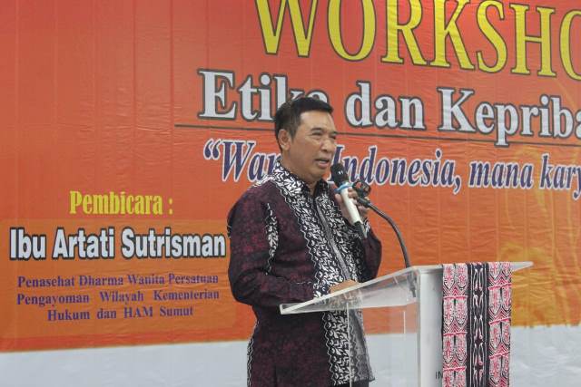 zPembukaan Pertemuan Rutin DWP Berlangsung Semarak Silaturahmi dan Kekeluargaan Tujuan Utama