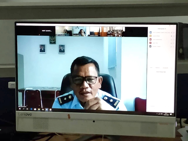 zPenguatan Pembangunan ZI Kepada Kanim Tanjungbalai Asahan Melalui Media Teleconference5